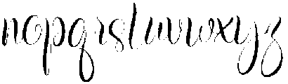 Firework otf (400) Font LOWERCASE