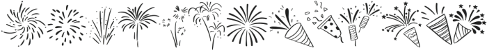 Fireworks Graduation Regular otf (400) Font LOWERCASE