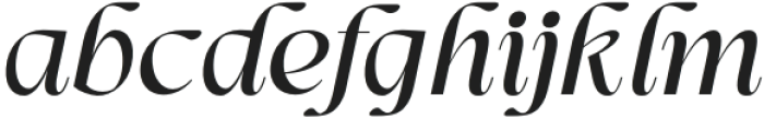 First Class Light Italic otf (300) Font LOWERCASE