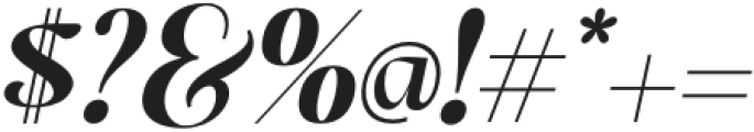 First Class Medium Italic otf (500) Font OTHER CHARS
