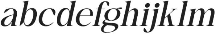 First Class Neue Light Italic otf (300) Font LOWERCASE