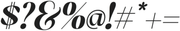 First Class Neue Medium Italic otf (500) Font OTHER CHARS