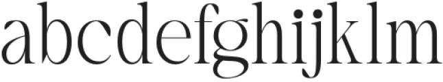 First Class Neue Thin otf (100) Font LOWERCASE