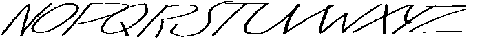 First Draft One otf (400) Font UPPERCASE