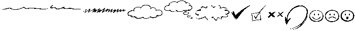 First Draft Scribble otf (400) Font LOWERCASE