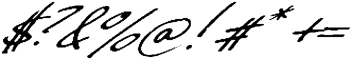 First Draft Three otf (400) Font OTHER CHARS