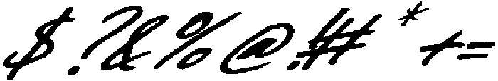 First Draft Two otf (400) Font OTHER CHARS