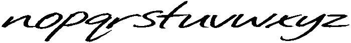 First Draft Two otf (400) Font LOWERCASE