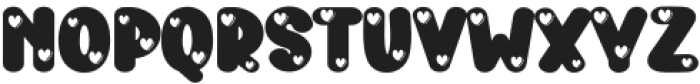 First Love Regular otf (400) Font LOWERCASE