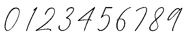 First Love otf (400) Font OTHER CHARS