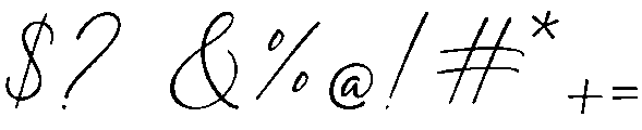 First Love otf (400) Font OTHER CHARS