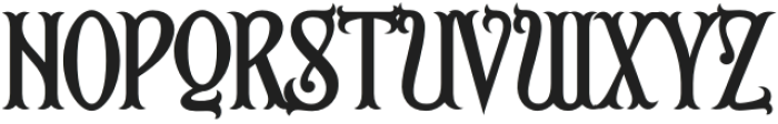 First Reign Bold otf (700) Font UPPERCASE