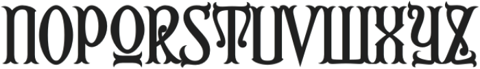 First Reign Bold otf (700) Font LOWERCASE
