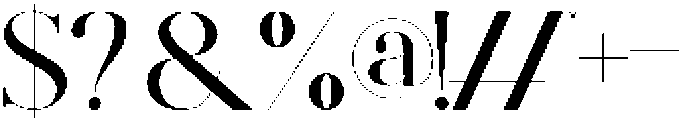 Firthe otf (400) Font OTHER CHARS