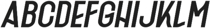 Fischel Bold Italic otf (700) Font UPPERCASE