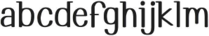Fisher Serif otf (400) Font LOWERCASE