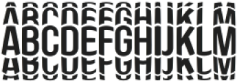 Fisheye Regular otf (400) Font LOWERCASE