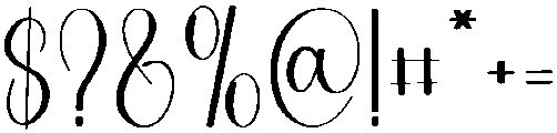 Fishing Regular otf (400) Font OTHER CHARS