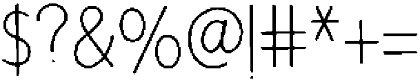 Fishing Regular otf (400) Font OTHER CHARS