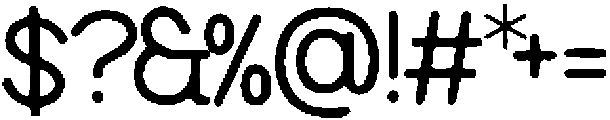 Fixome ttf (400) Font OTHER CHARS