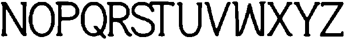 Fixome ttf (400) Font UPPERCASE