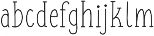 fish&chips otf (400) Font LOWERCASE
