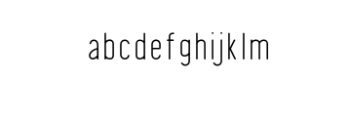 Finland Rounded Thin.otf Font LOWERCASE