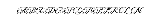 Fisha Script Font UPPERCASE