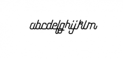 Fitline Bold.ttf Font LOWERCASE