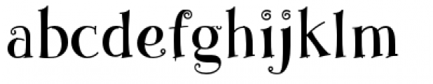 Fiddlestix Solid Font LOWERCASE