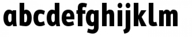 Fiendstar Bold Condensed Font LOWERCASE