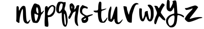 Fickle - an unsure & unsteady handwritten semi-script Font LOWERCASE