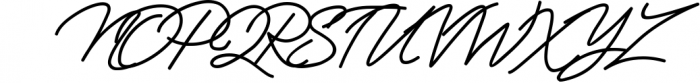 Fiftyes Signature Font UPPERCASE
