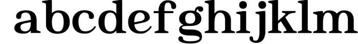 Figerona Font LOWERCASE