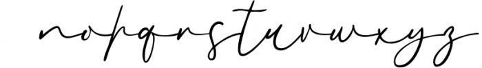 Fillerglad - Signature Font Font LOWERCASE