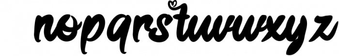 Fine Lentine - Valentines Font Font LOWERCASE