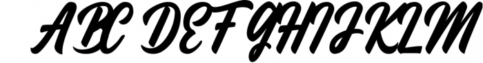 Fineberg Modern Script Font UPPERCASE