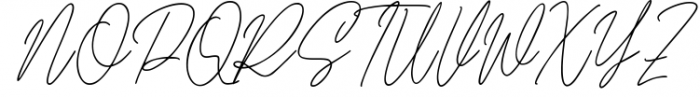 Fineshly Signature Font Font UPPERCASE