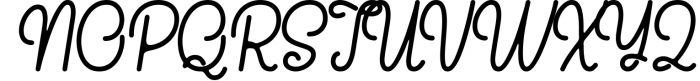 Fioretta Monoline Signature Font UPPERCASE