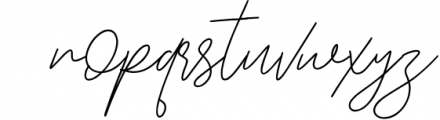 Fire Stone Signature Font 1 Font LOWERCASE