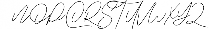 Fire Stone Signature Font Font UPPERCASE