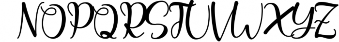 Firstlove - Modern Calligraphy Font Font UPPERCASE