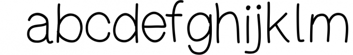 Fisu and Fojisu Font LOWERCASE