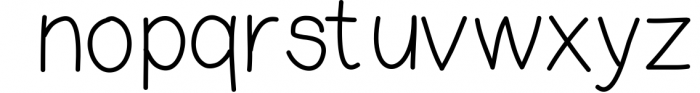 Fisu and Fojisu Font LOWERCASE