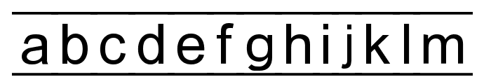 FIBox Font LOWERCASE