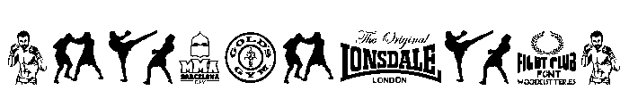 FIGHT CLUB Font OTHER CHARS