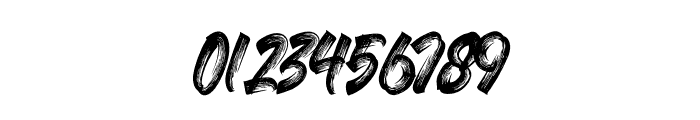 FIGHTER BRUSH Font OTHER CHARS