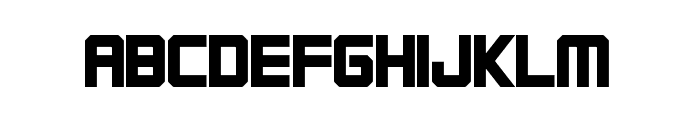 FIGHTING FORCE Font UPPERCASE