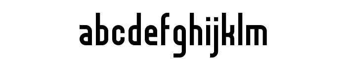 Fidelity  Normal Font LOWERCASE