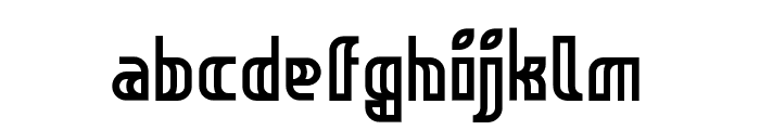 FieldDay-Regular Font LOWERCASE